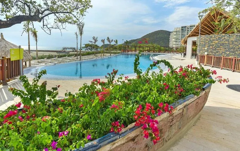 アパート サンタ・マルタSamaria Club De Playa Apto 1114アパートメント
