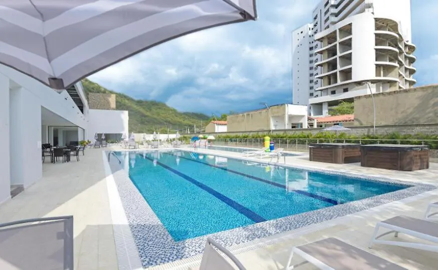 サンタ・マルタSamaria Club De Playa Apto 1114アパートメント